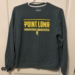 League Dark Green Point Loma PLNU Unwind Sweatshirt